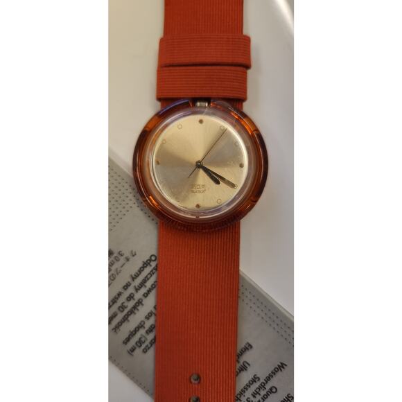 Swatch Pop watch PIERRE DE PLUTON PMK138P Luxury Collection Vendome NOS - Picture 3 of 14